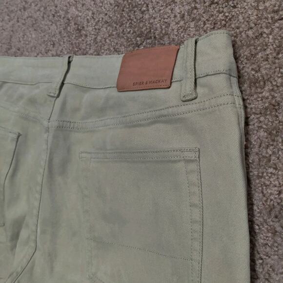 Spier & Mackay Jeans Men's 34 x 31 Soft Beige Khaki Pants